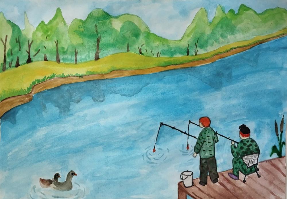 Отдых на любимом водоеме