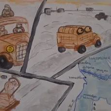 "Ладожское озеро. Дорога жизни"