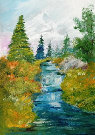 Массандровский водопад в красках осени