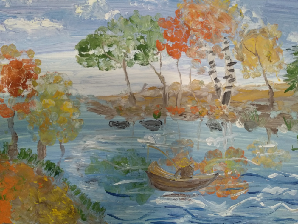 Осень на Волге