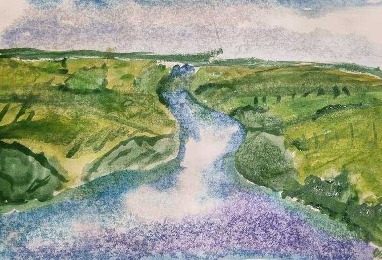 Разноцветные капли