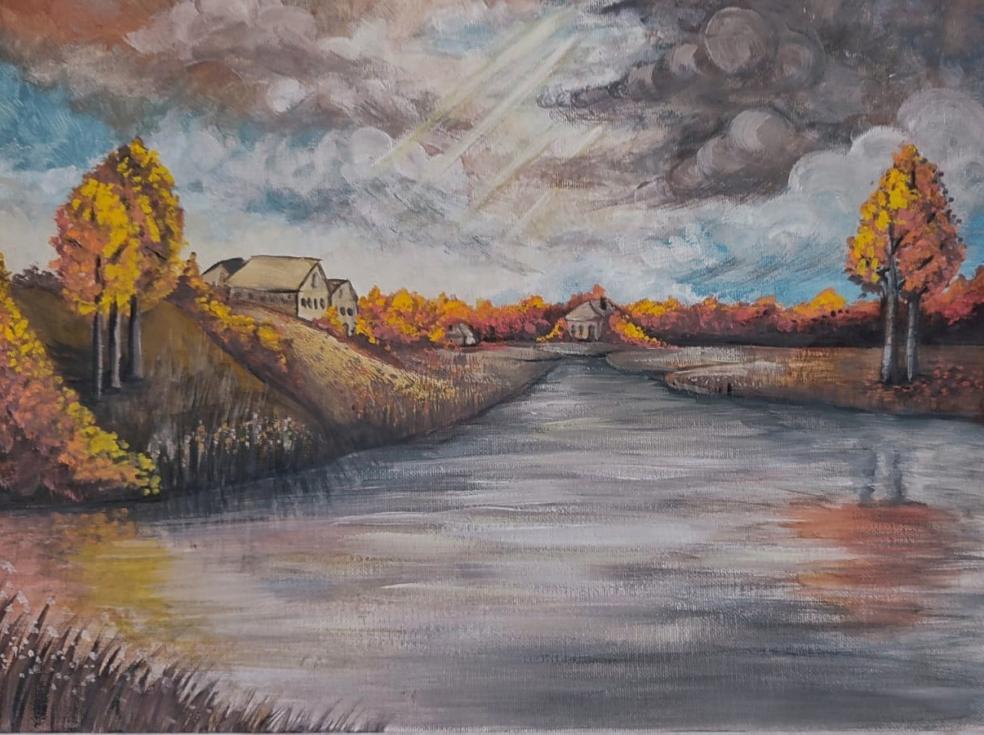 Осень в седых облаках