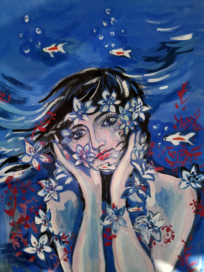 Девушка- лето.