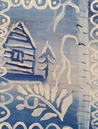 У реки Гжелка