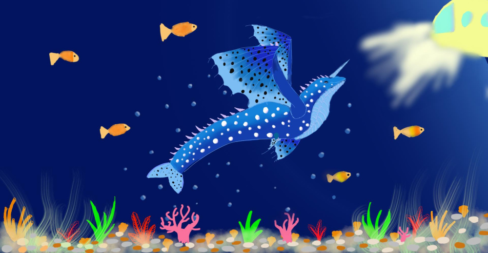 Морской динозавр