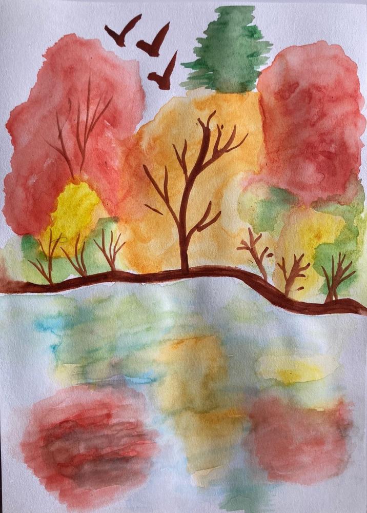 Река Цна осенью