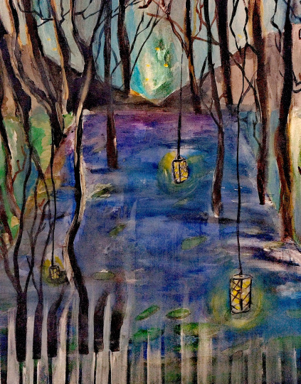 "Осенняя мелодия реки"