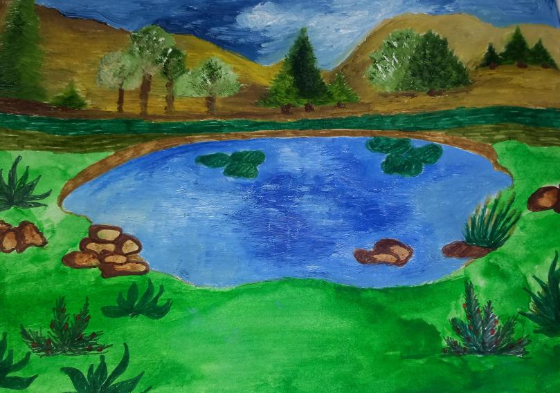 Водоём в Карелии