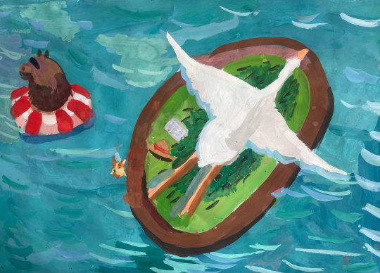 Верные друзья. Море  зовет