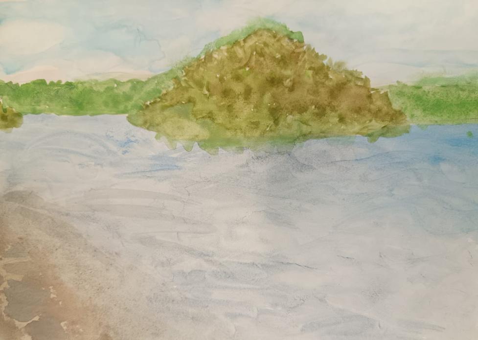 Нугушское водохранилище 