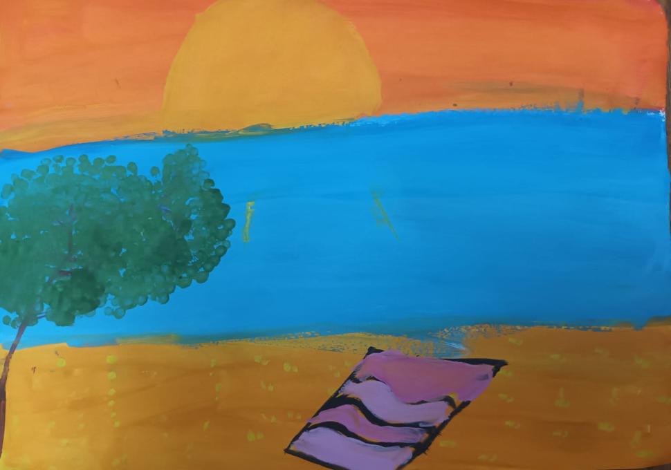 Пляж р.Псёл