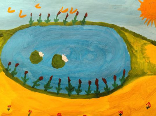 Летнее озеро