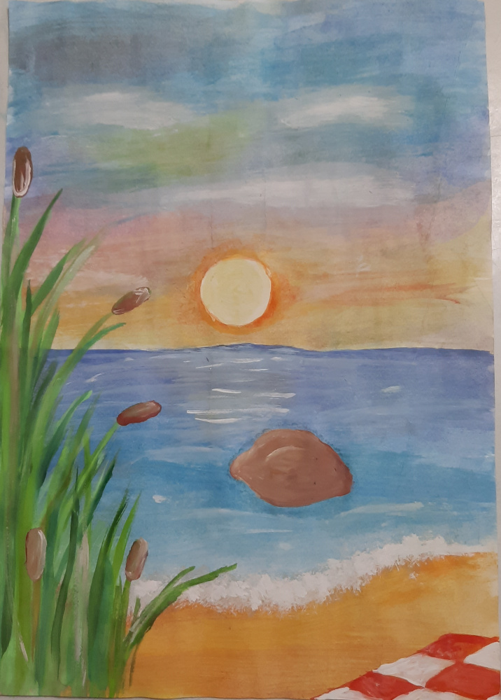 " Отдых на берегу моря"