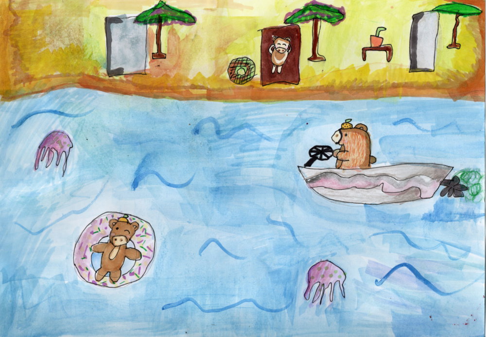 Капибары в отпуске на Черном море