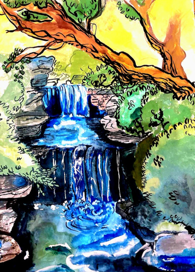 Водопад юности моей