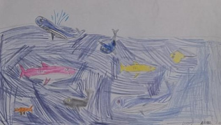 Рыбки в воде