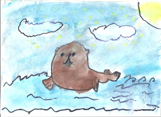 Озеро Байкал. Байкальская нерпа