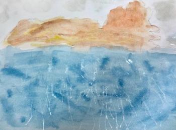 Байкал в тумане. 