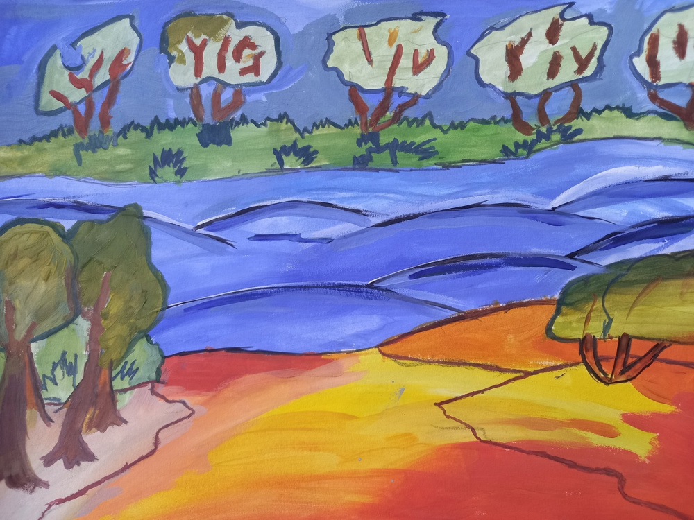 Река Куса. Пляж "Бугры"