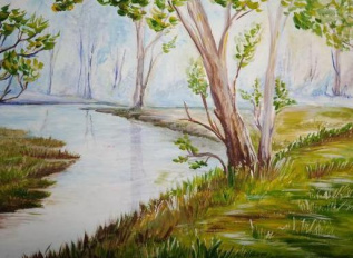 Весенняя река