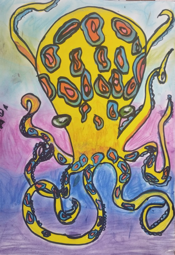 Осьминог в глубинах завтрашнего мира