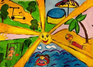 Летние дни прекрасные.