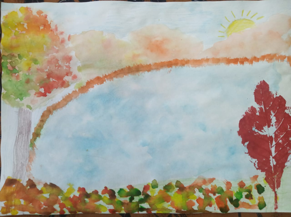 "Сказочная осень на берегу Оби!"