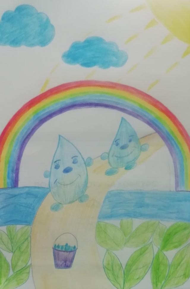 отражение радуги