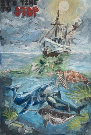 Наступающий ужас на морских животных 