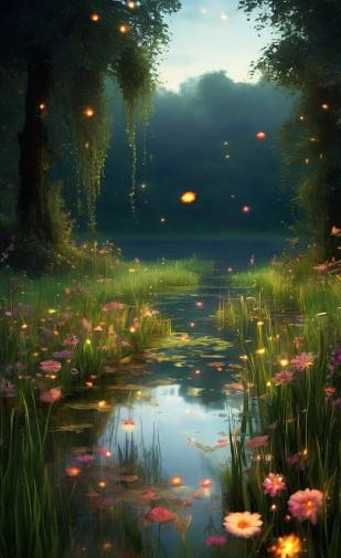 Волшебное озеро