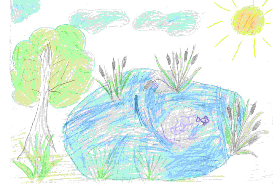 В деревне у бабушки