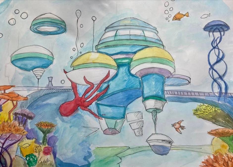 Подводный мир в будущем