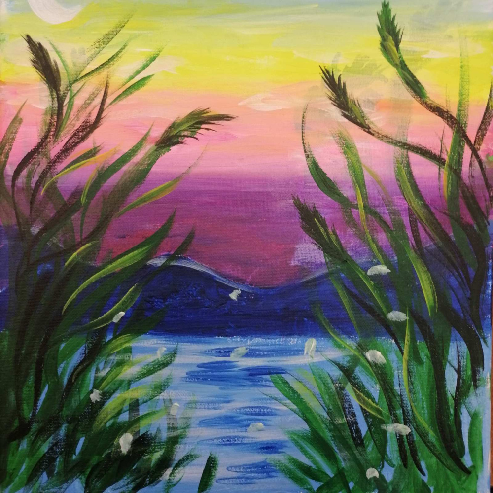 Любимое место - пруд.