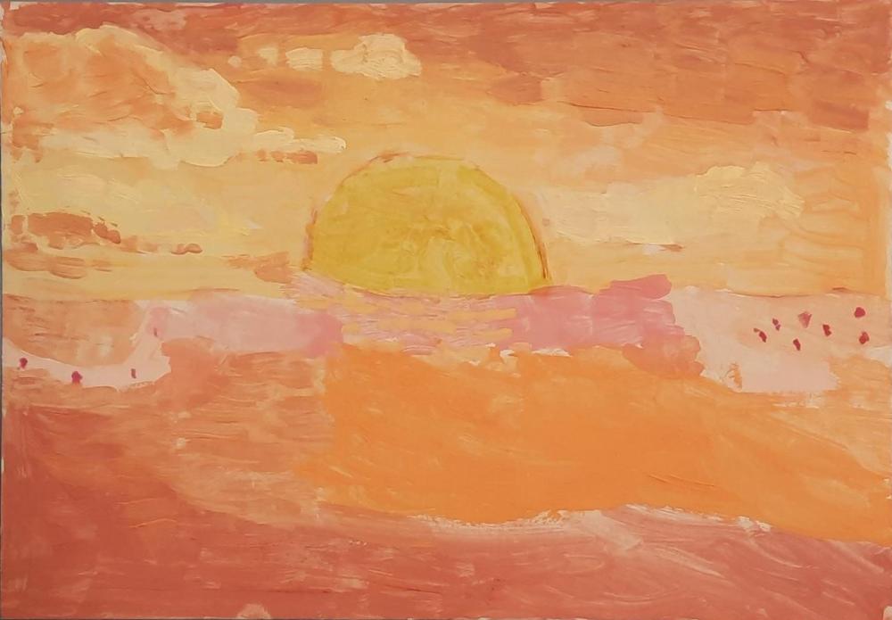 Закат в Анапе