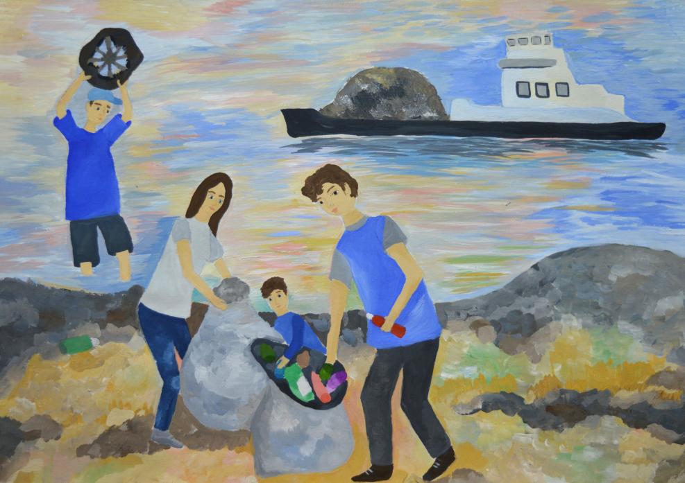 Чтобы берег был чистым