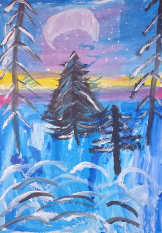 Зимнее озеро