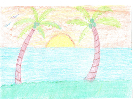 Море пальмы 