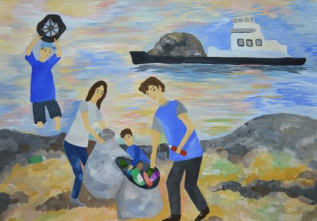 Чтобы берег был чистым