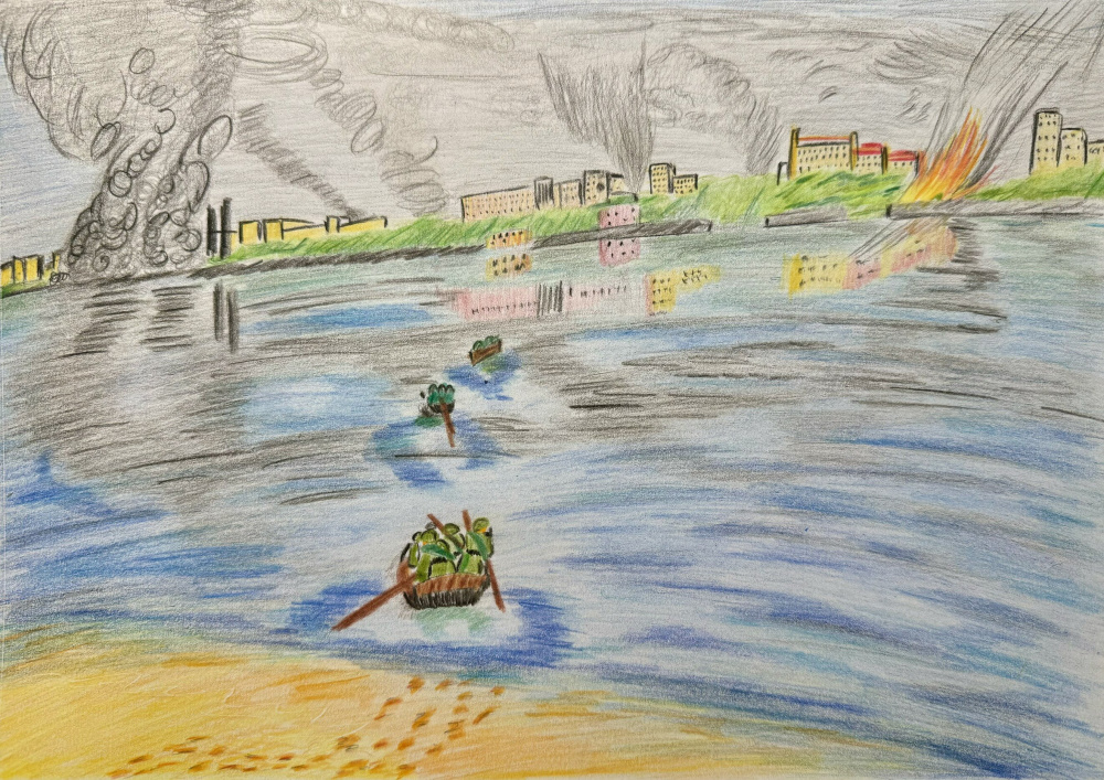 Спускаясь к великой реке