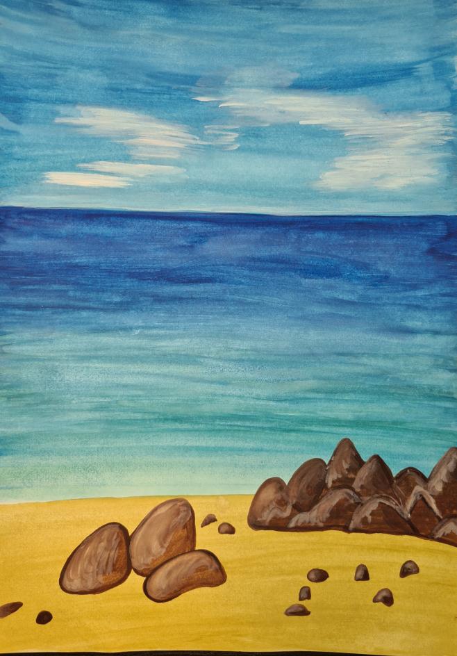 Летнее бирюзовое Чёрное море