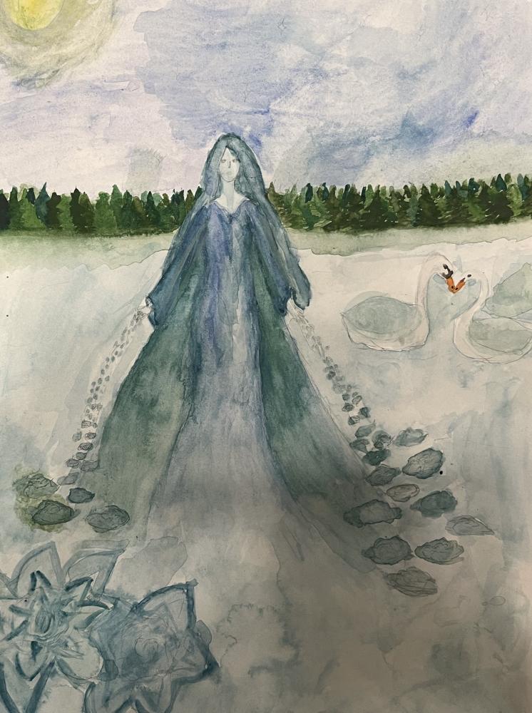 Водная девушка