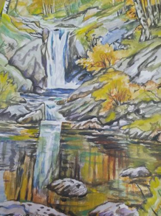 "Прекрасный водопад"