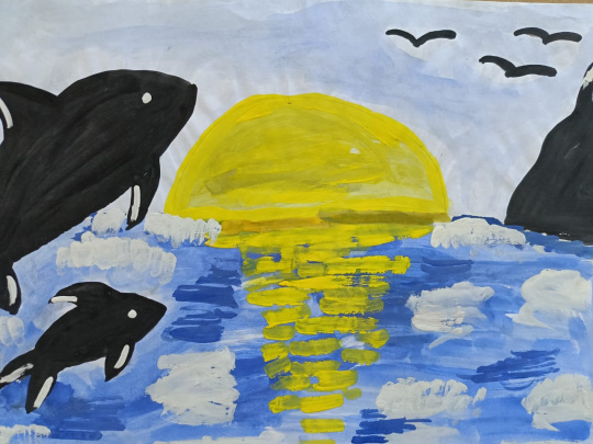 «Утро в океане»