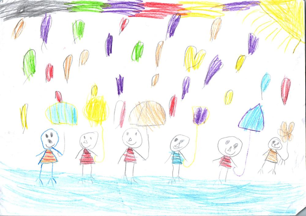 Радужный дождь