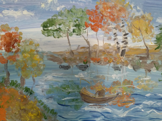 Осень на Волге