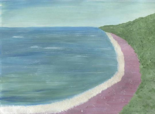 Гранатовый пляж. Байкал