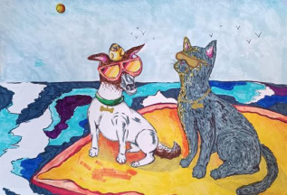 "Друзья на одной волне"