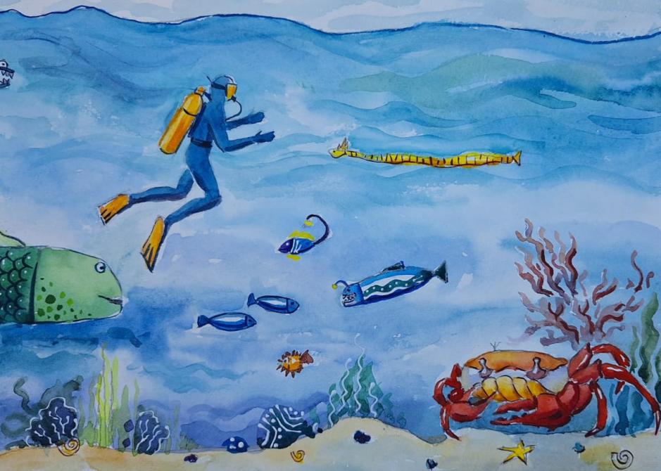 Водный мир, так прекрасен!  