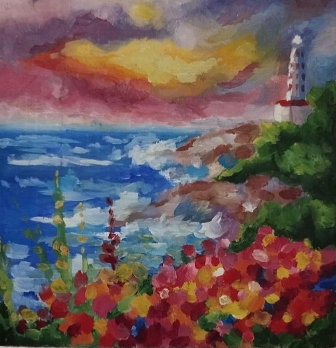 Бушующее море