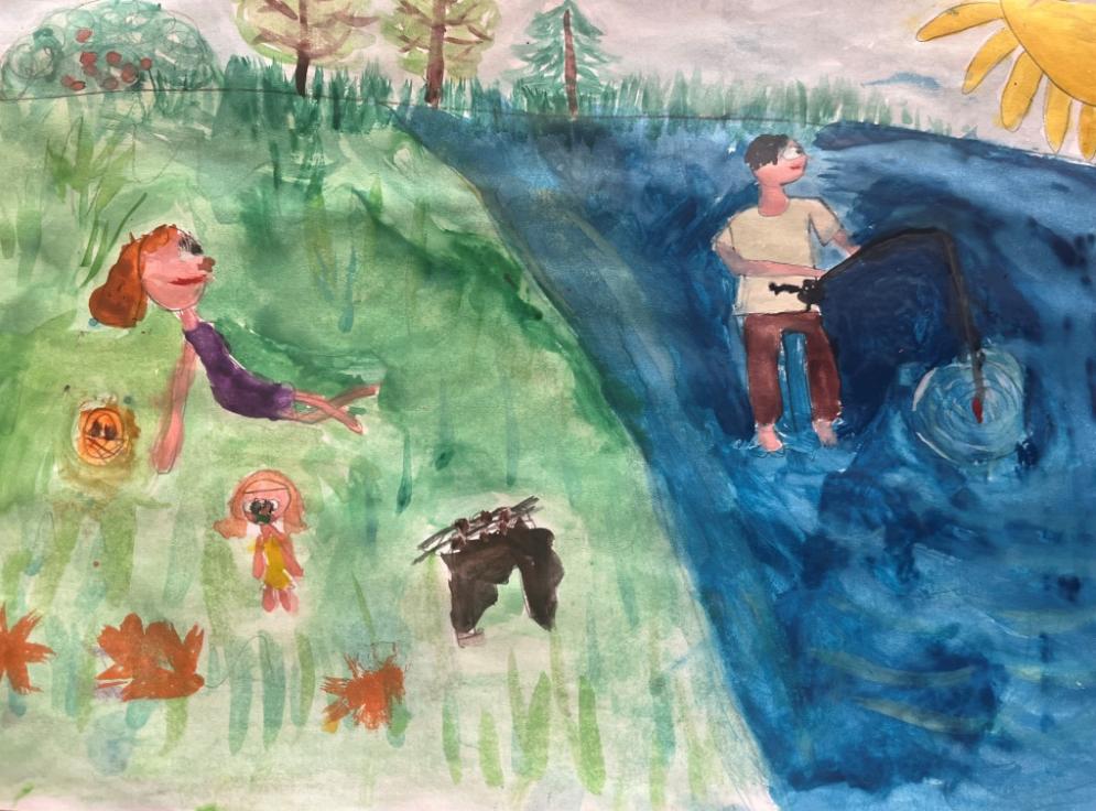 "Отдых на берегу"